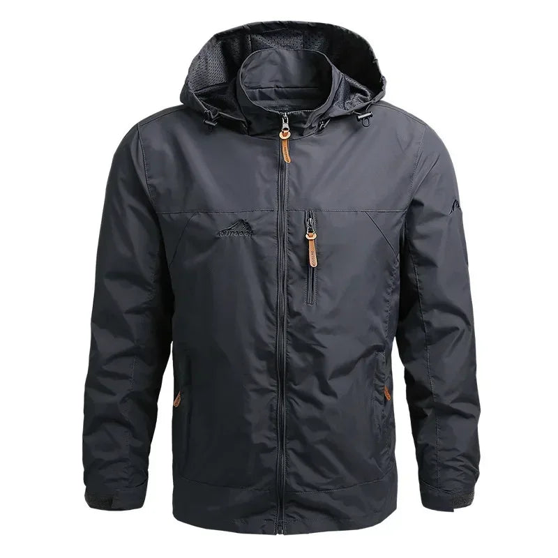 Autumn Winter Windbreaker Male Waterproof Field Jackets Hiking Camping Coat Casual Baseball Jacket Fishing Outerwear Man Clothes