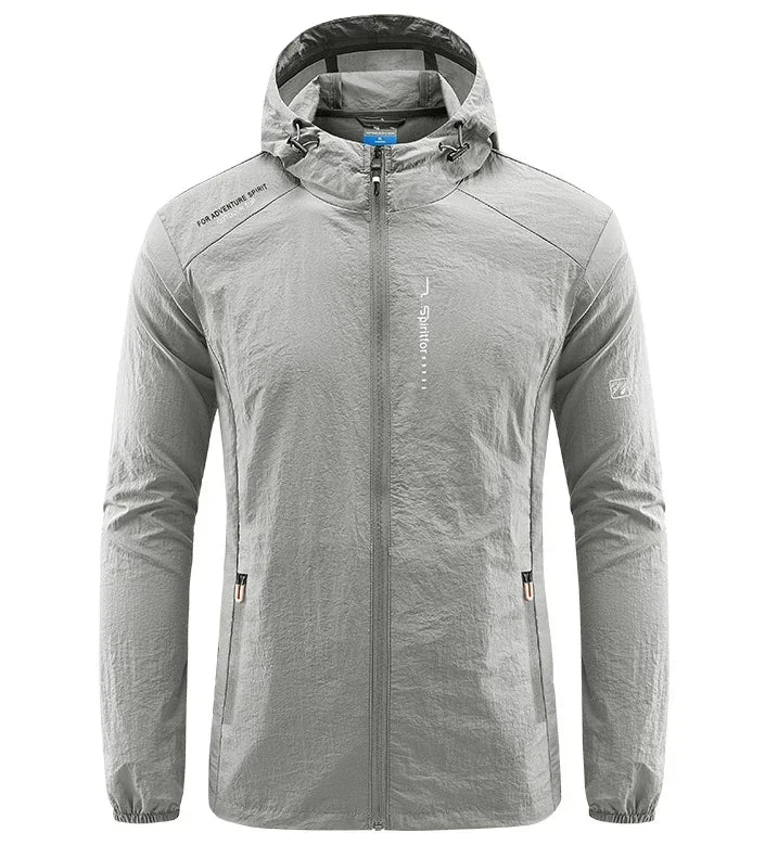 Men's Ultra-Light Quick-Dry Jacket - Sun Protection for Hiking, Fishing&Sports