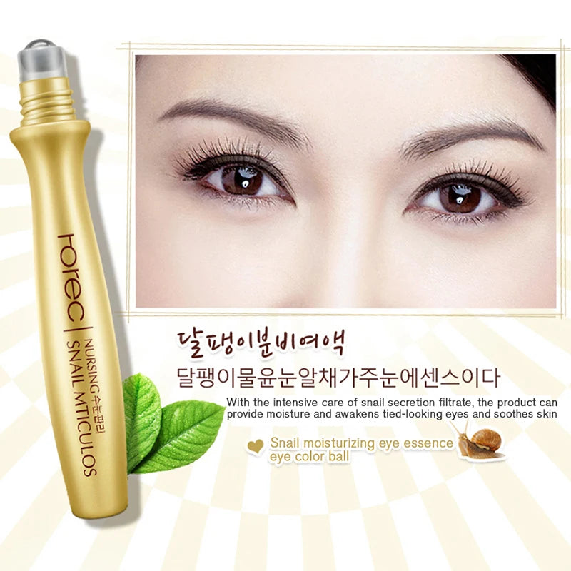 Skincare Snail Cream Collagen Cream Anti Aging Whiten Skin Face Cream Fade Dark Eye Circles Remove Eye Bags Eye Serum