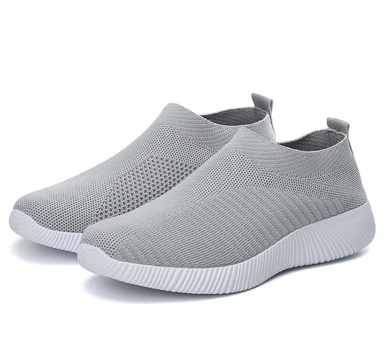 2024 New Fashion Sneakers For Women Casual Shoes Comfortable Soft Sneakers Women Slip On Sock Shoes For Women Ladies Flat Shoes