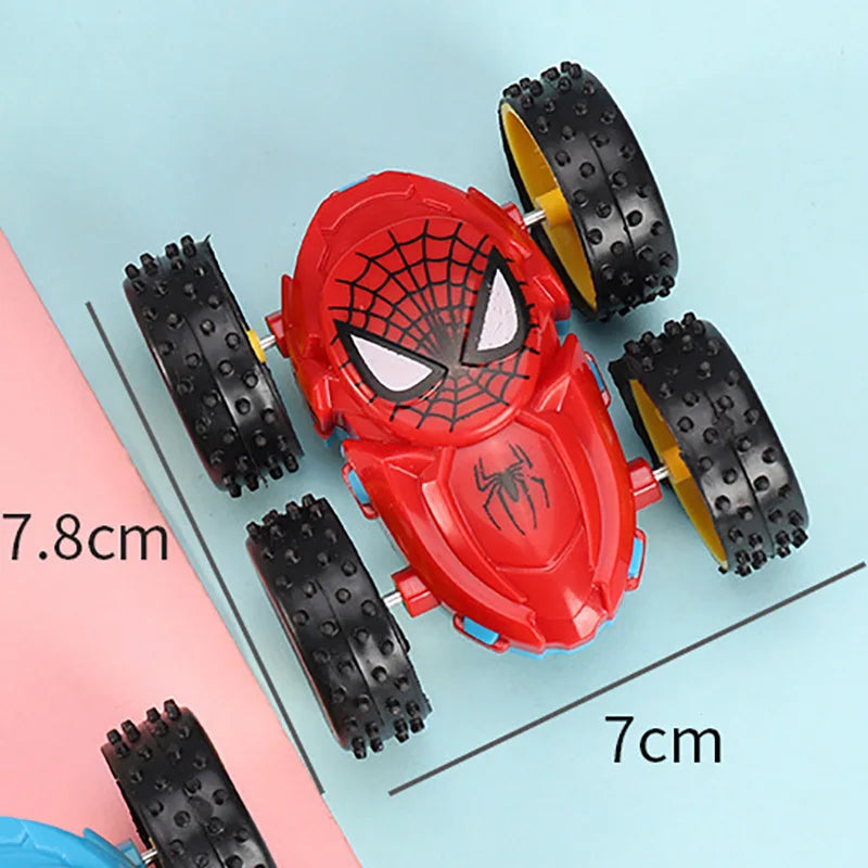 NEW Kids Spider Dump Truck Inertia Car 360 Degree Impact Resistant Double Sided Car Children's Puzzle Toys Student Prize Gifts