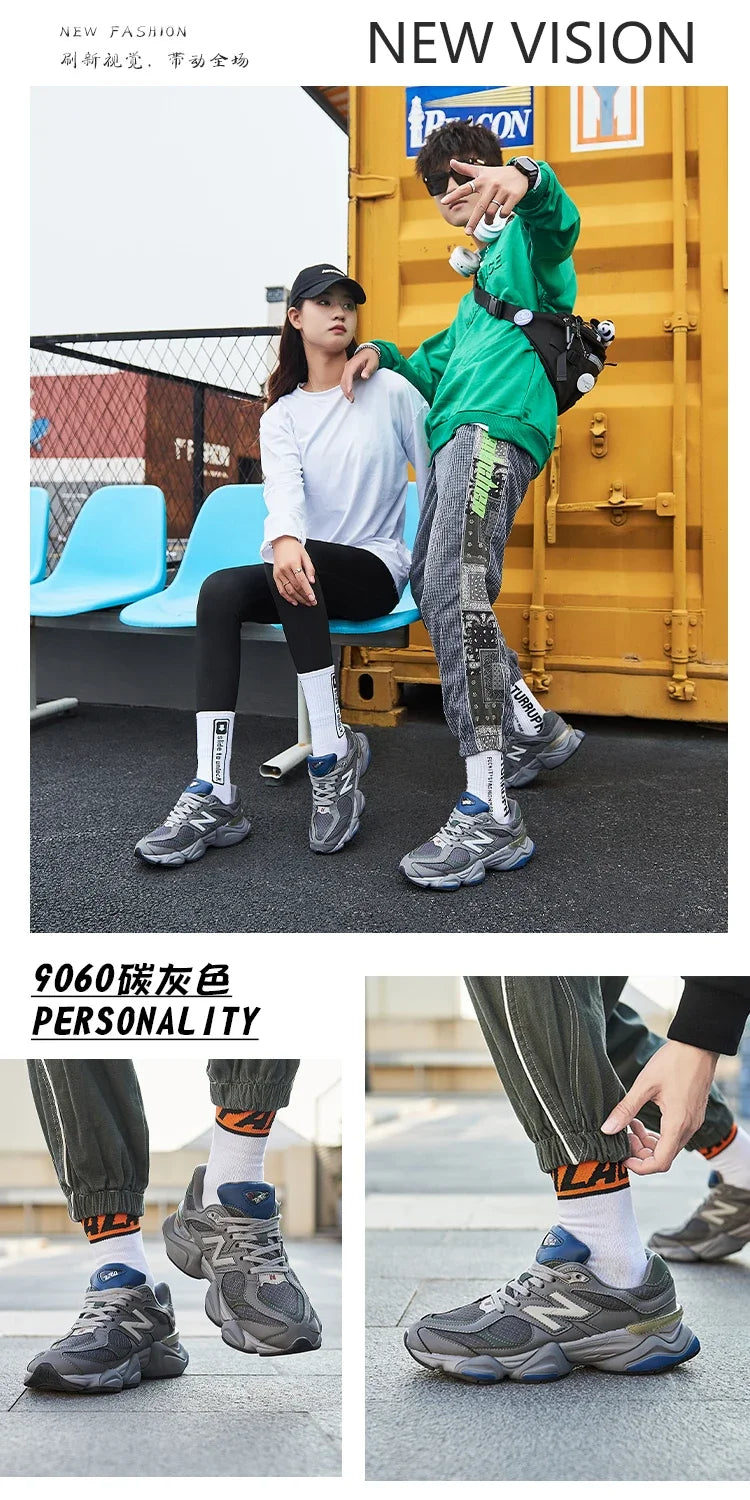 2024 New Men's and Women's Sports  Trendy Running Shoes: Soft Elastic Cushioning, Combine Fashion and Athletic Performance