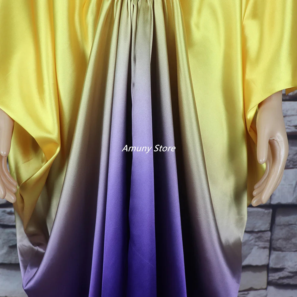 2023 Summer African Fashion Design Sleek rayon dress Nigeria's latest abaya