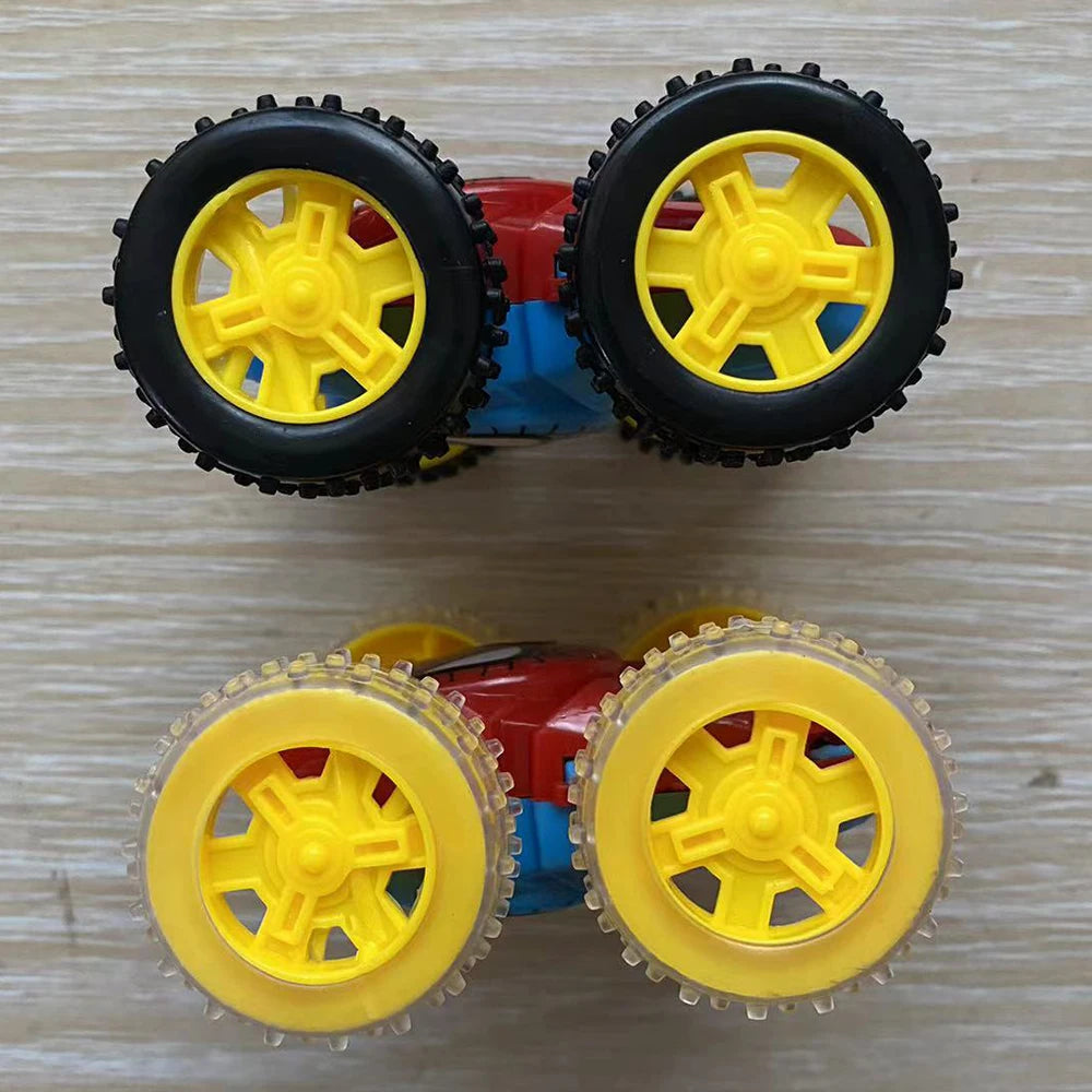 NEW Kids Spider Dump Truck Inertia Car 360 Degree Impact Resistant Double Sided Car Children's Puzzle Toys Student Prize Gifts