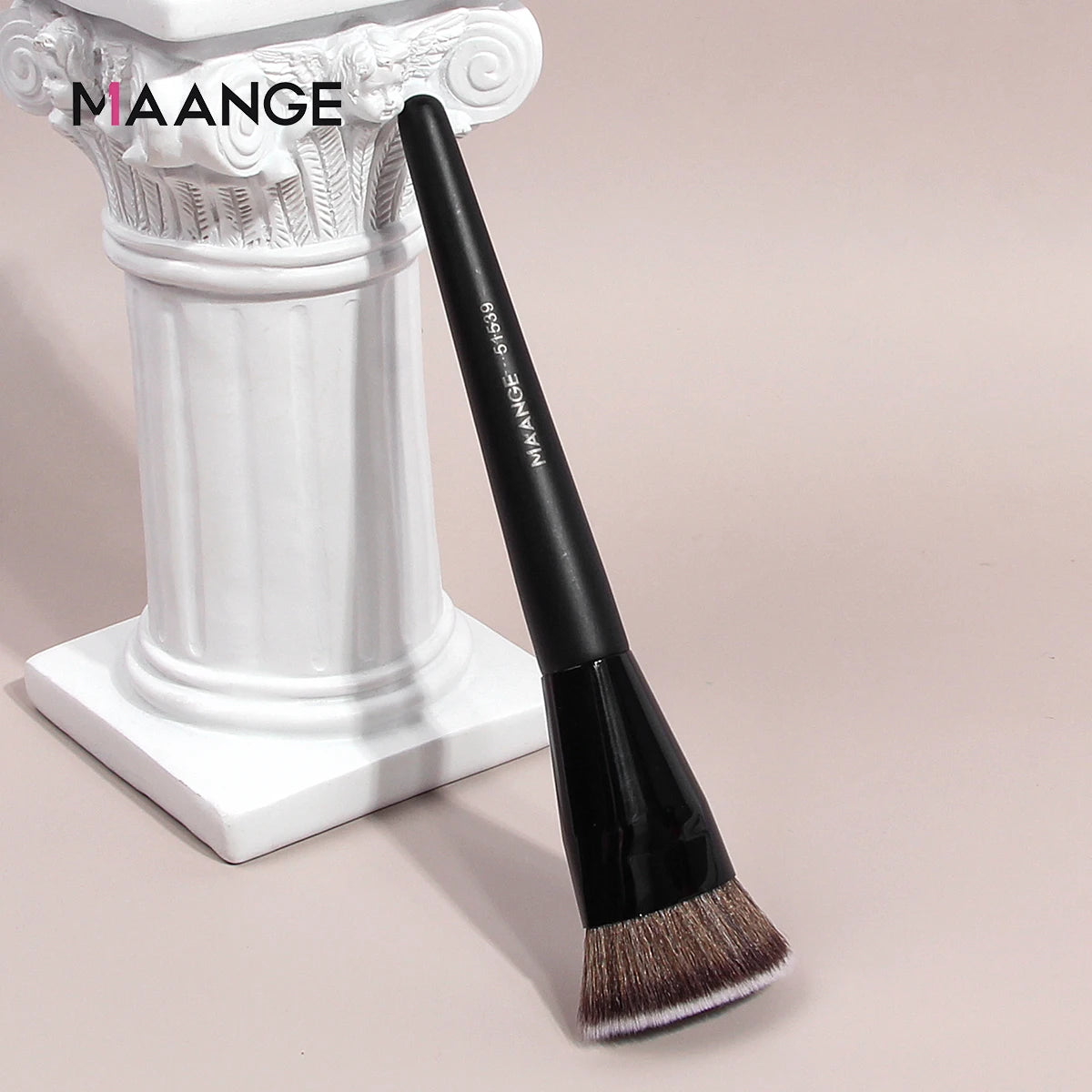 MAANGE  Head Foundation Brush with Box - Skin-Friendly Makeup Tool for All Uses