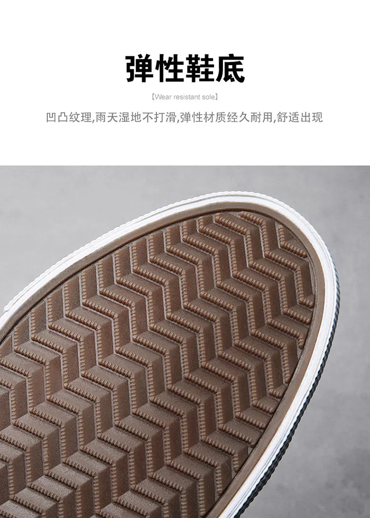 Breathable Summer Casual Shoes Men's Versatile Beijing Cloth Shoes Lazy Person's Slip-Ons Sports Trendy Shoes