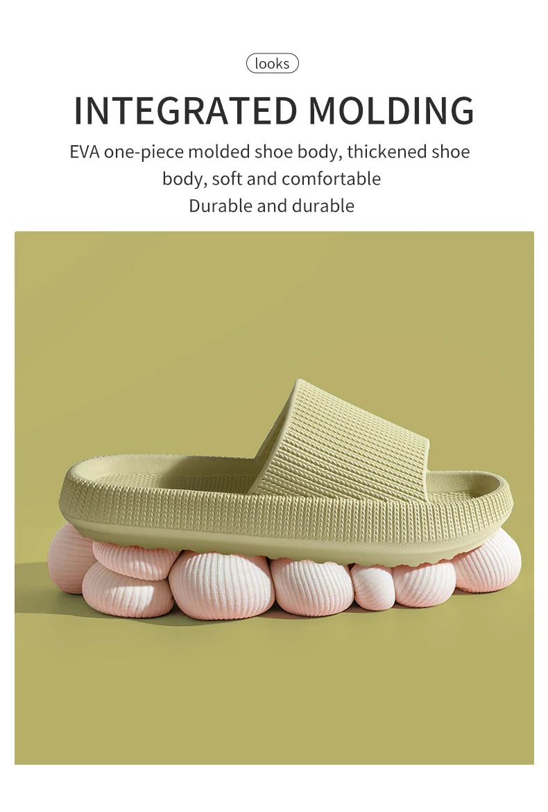 Step on the Sense of Shit Slippers Summer Home Wear Soft-soled Non-slip Shoes Eva Simple MEN'S Slippers