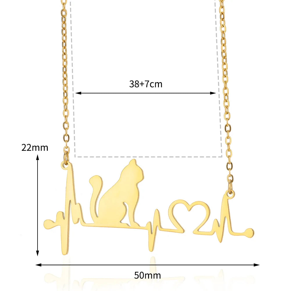 Multilayer Heart Necklaces For Women Stainless Steel Gold Color Evil Eye Pendant Chain Choker Necklace Wedding Jewerly Gift