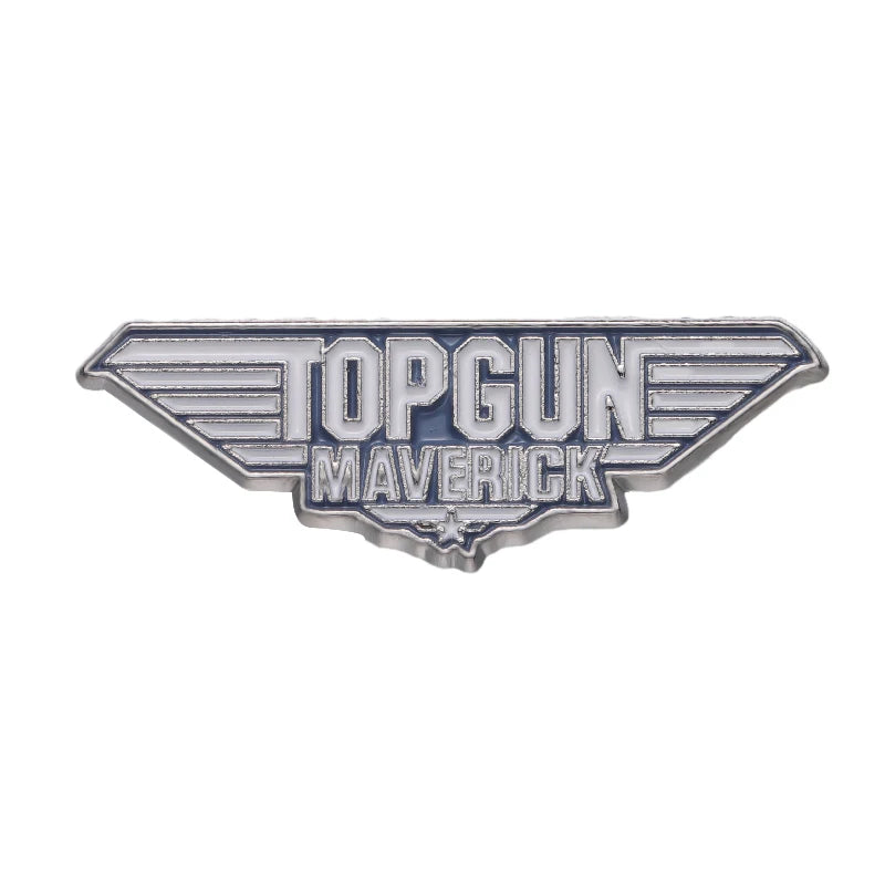 Top Gun Maverick Enamel Pins Custom Military Battleships Navy Logo Brooch Lapel Badges Jewelry Gift For Military Enthusiasts