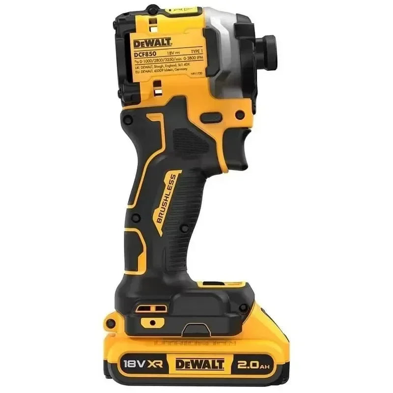 DEWALT DCF850 20V Cordless Brushless Electric Screwdriver Impact Wrench Drill