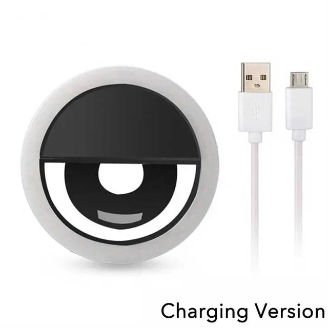 USB Charge Led Selfie Ring Light Mobile Phone Lens LED Selfie Lamp Ring