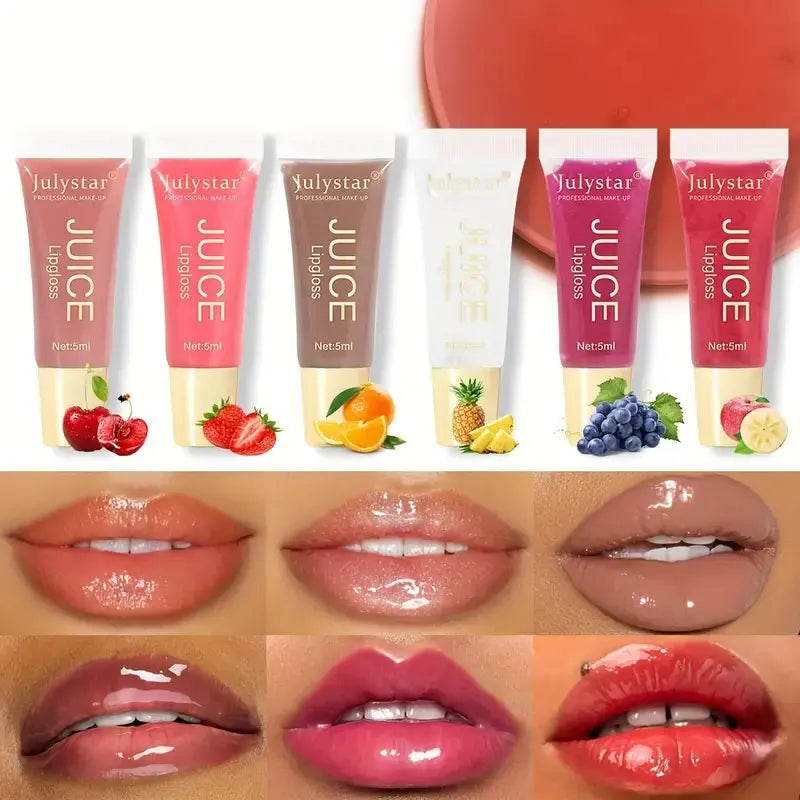 Watery Crystal Clear jelly Lip Oil Lip Balm Moisturizing And smoothingLip Lines