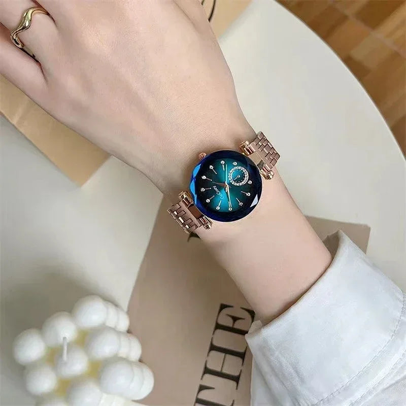 2025 New Brand Women Watches Fashion Steel Ladies Quartz Watch Reloj Mujer Marcas Famosas De Lujo gift Wristwatch Dropshipping