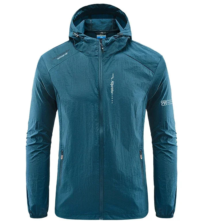 Men's Ultra-Light Quick-Dry Jacket - Sun Protection for Hiking, Fishing&Sports