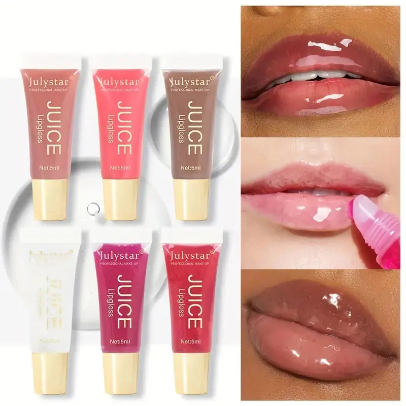 Watery Crystal Clear jelly Lip Oil Lip Balm Moisturizing And smoothingLip Lines