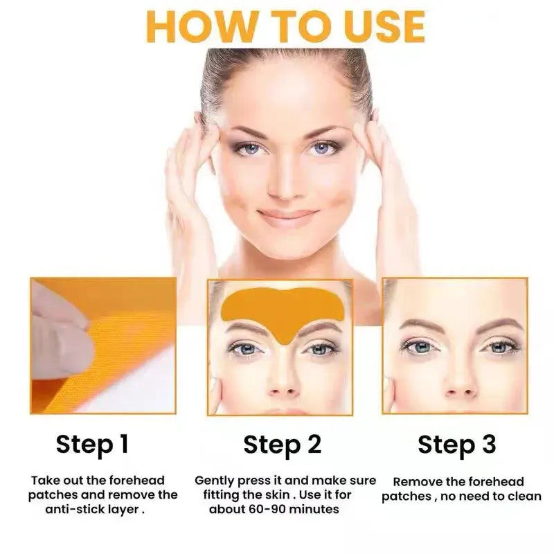 Face Wrinkle Patches - 10pcs for Lifting, Firming, and Smile Line Reduction