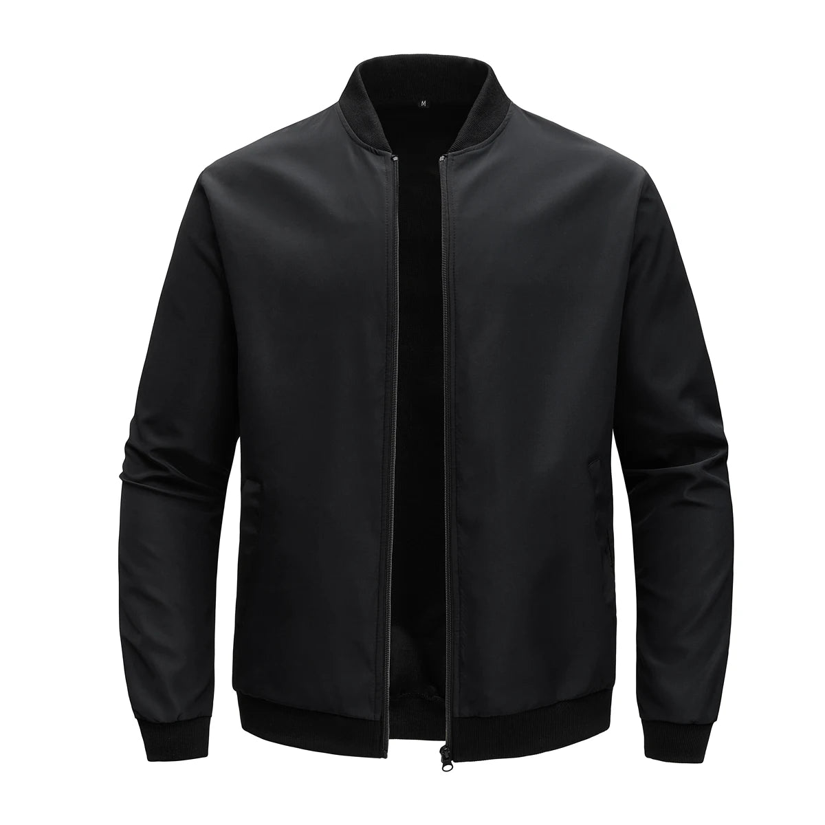 Spring Autumn Men's Baseball Collar Jacket - Casual Business Lightweight  Coat