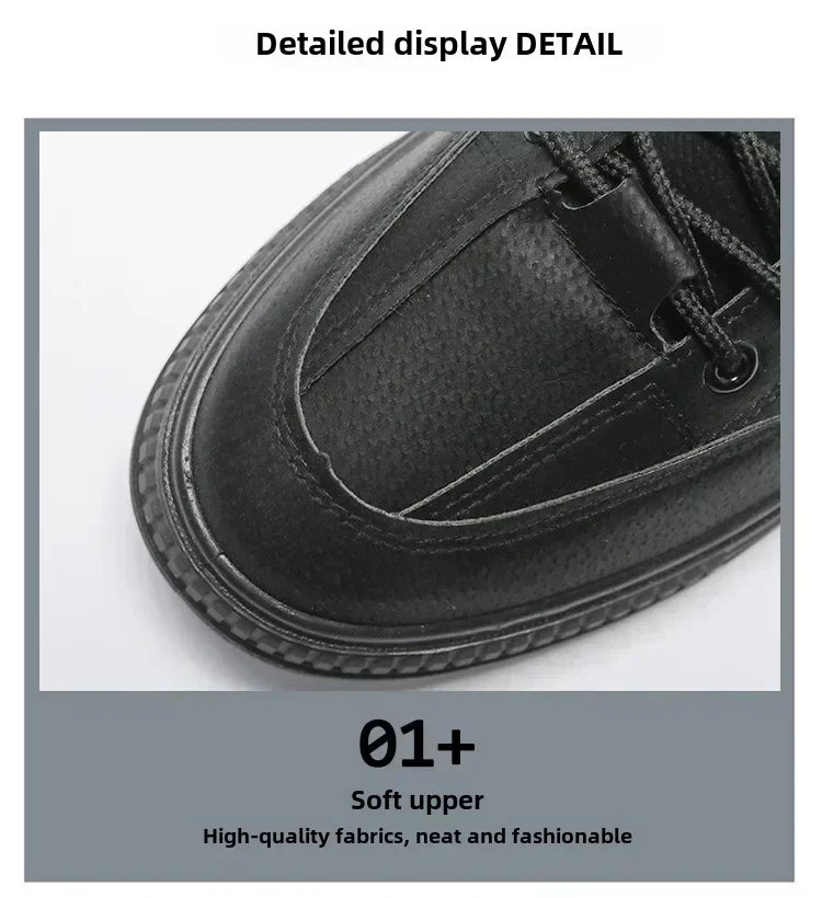 2025 Fashion Casual Shoes for Men, Breathable and Versatile with Slip-Resistant Outsole, Rubber Upper and Sports Insoles