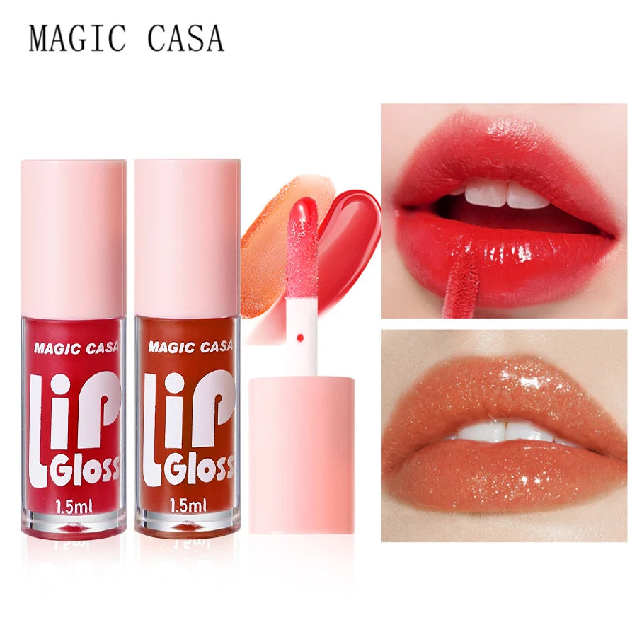 MAGIC CASA 6pcs/set Hydrating Jelly Lip Oil long-lasting Moisturizing