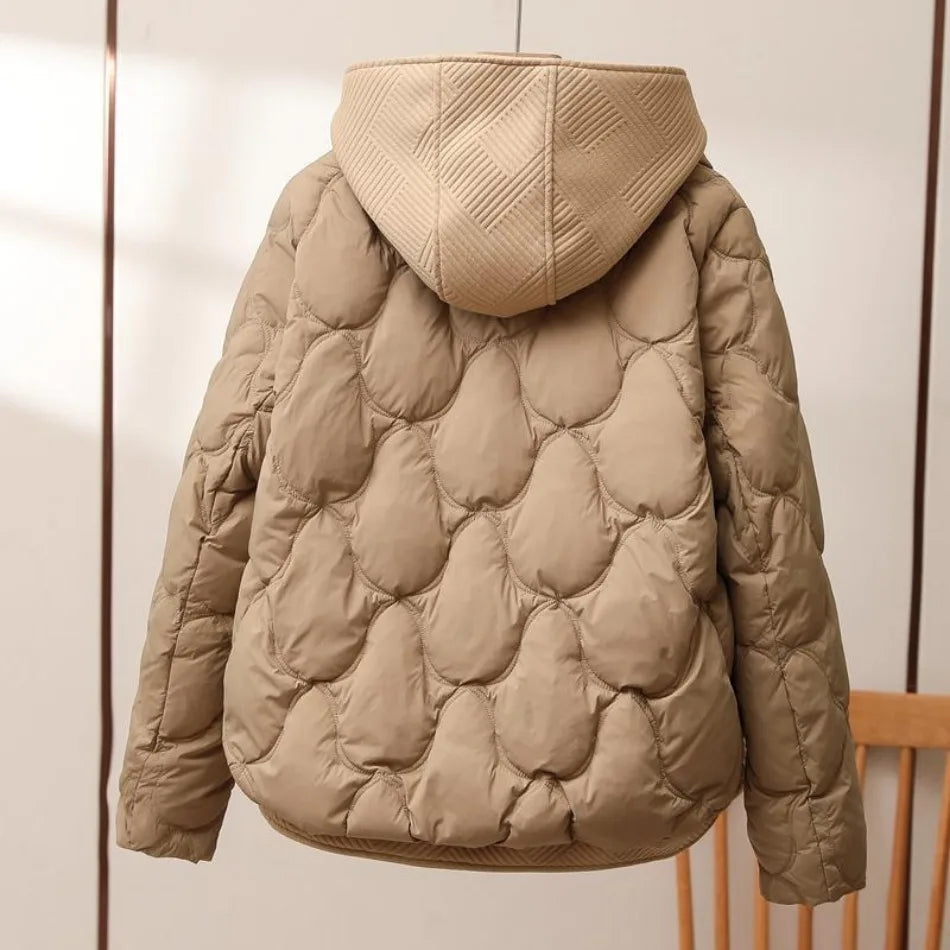 2024 Fashion Coats Korean Style Loose Comfort Quilted Coat Women Jacket Women Parkas Warm Jackets Casual Coat New Winter Clothes